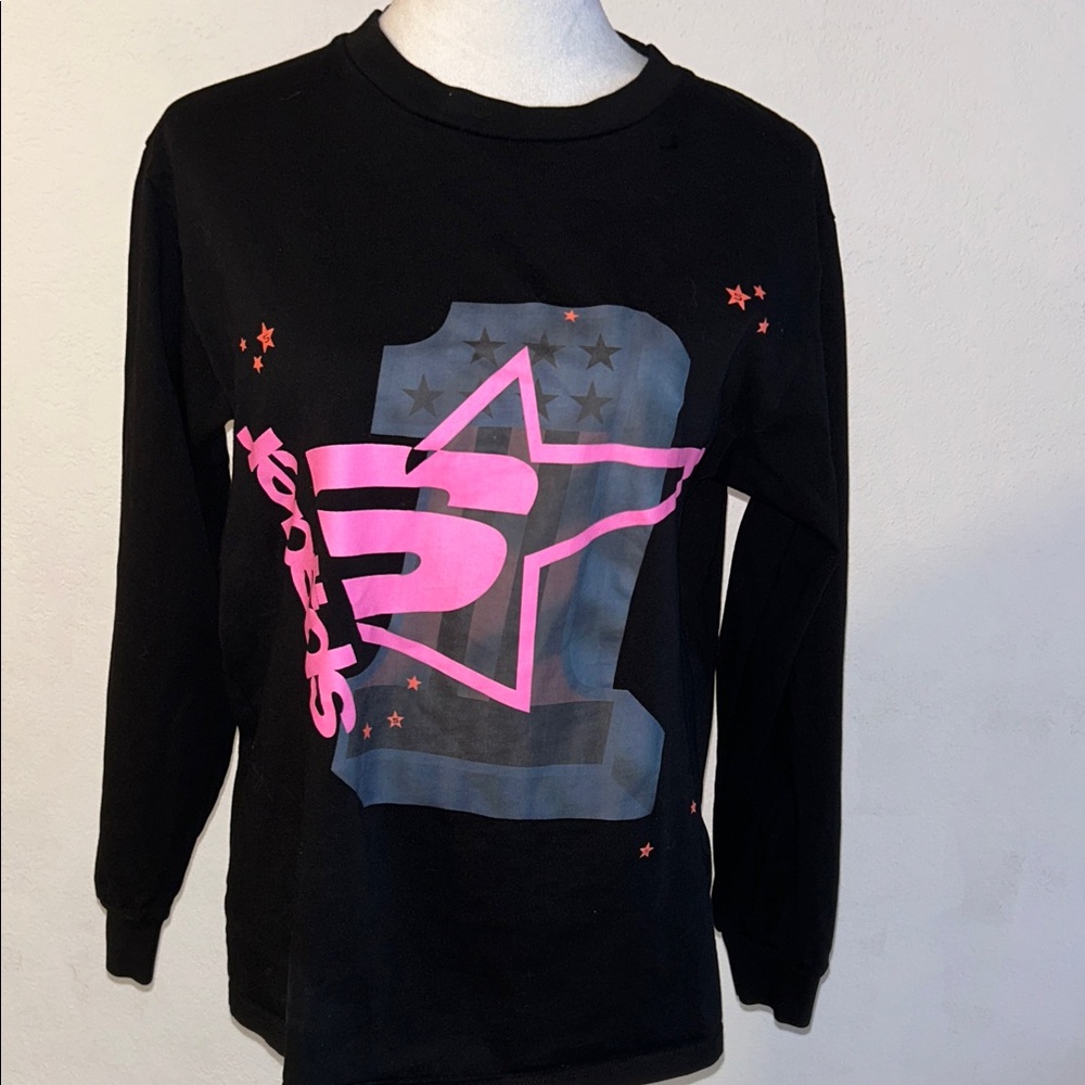 SP5DER, Star Graphic Long Sleeve Shirt